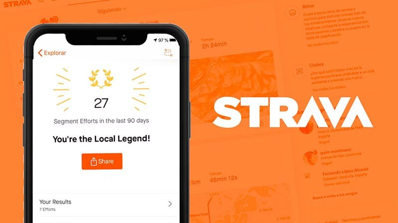 Ứng dụng Strava dành cho người yêu thể thao