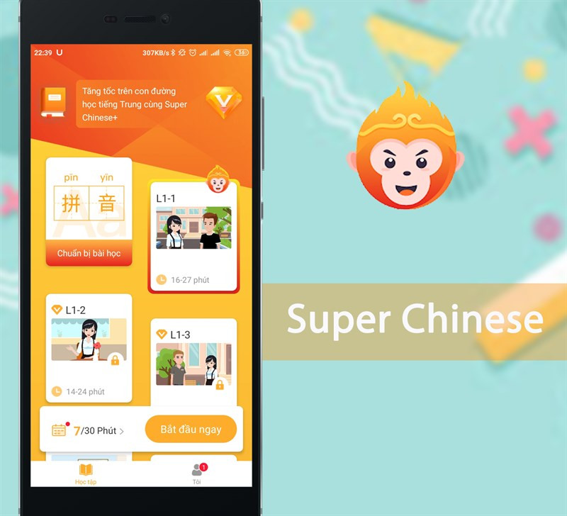 Ứng dụng Super Chinese