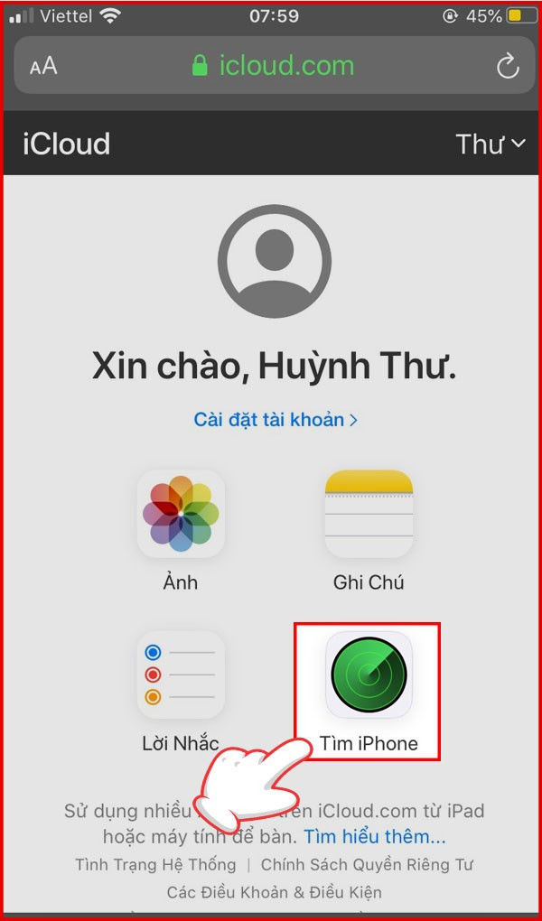 Định vị iPhone Bị Mất: Hướng Dẫn Chi Tiết Sử Dụng iCloud