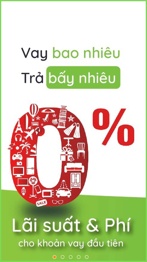 Ưu đ&atilde;i 0% l&atilde;i suất cho khoản vay đầu ti&ecirc;n