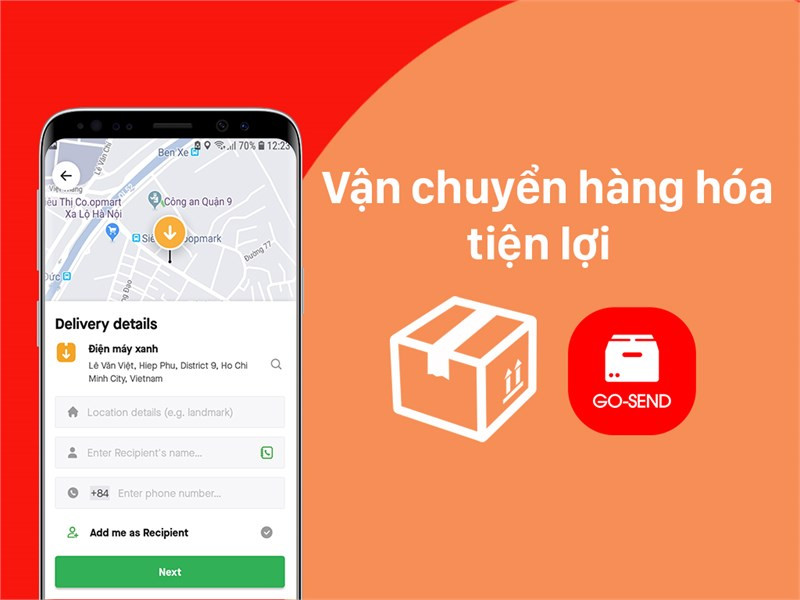 Vận chuyển h&agrave;ng ho&aacute; tiện lợi với ứng dụng GoViet