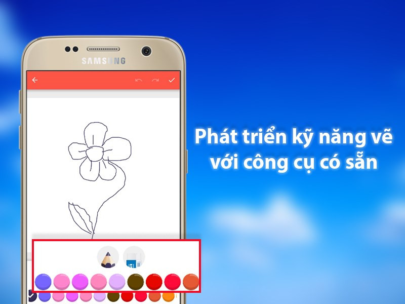 Vẽ tự do trên How To Draw Flowers