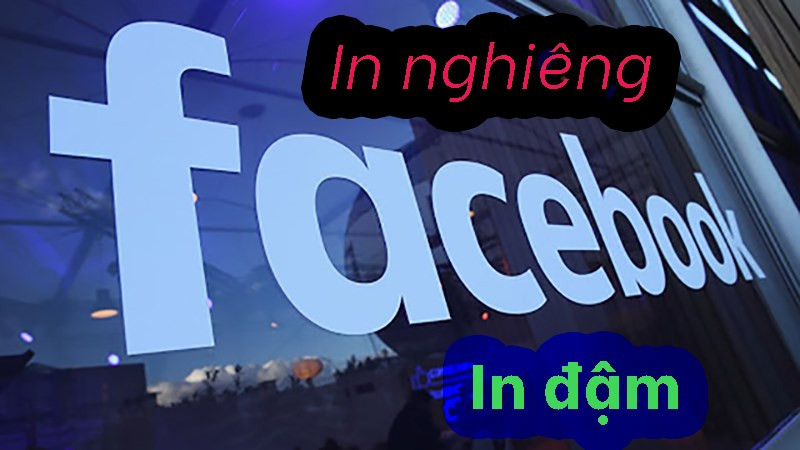 Ví dụ về các kiểu chữ trên Facebook