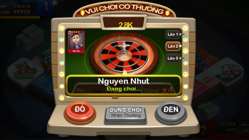 Vị tr&iacute; Game trong Cờ tỷ ph&uacute; ZingPlay