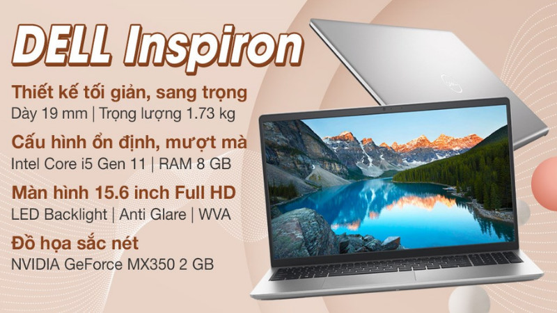 Top 7 Laptop Dell Core i5 RAM 8GB Đáng Đồng Tiền Bát Gạo Năm 2023