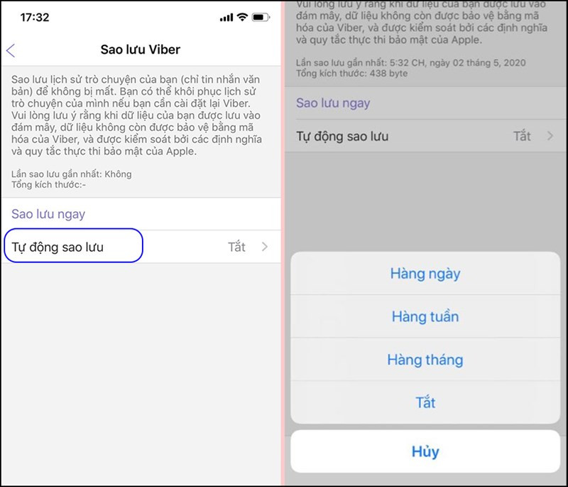 Hướng Dẫn Sao Lưu và Khôi Phục Tin Nhắn Viber Trên Điện Thoại