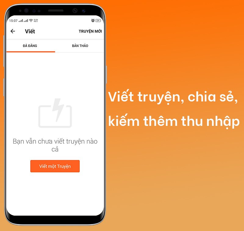 Viết và chia sẻ truyện trên Wattpad