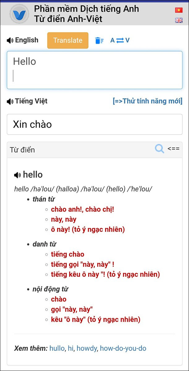 TOP 11 App Dịch Tiếng Anh Chuẩn Xác Nhất Trên Điện Thoại 2024