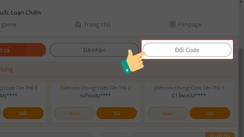 V&agrave;o Đổi Code