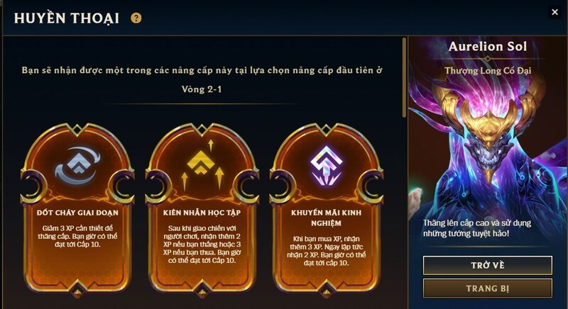 Vòng 2-1 Huyền Thoại Aurelion Sol