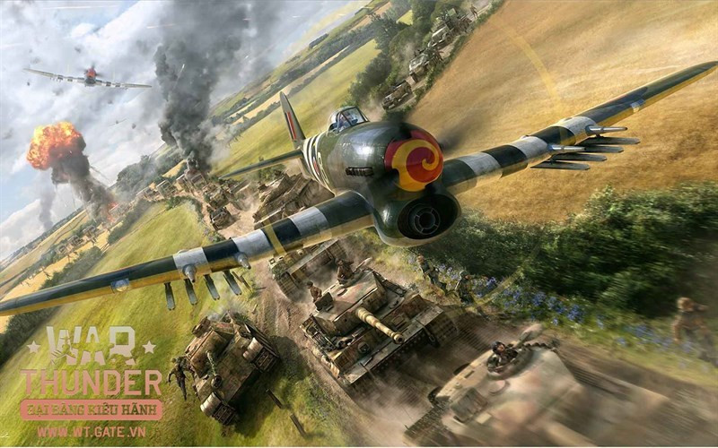 Khám Phá Thế Giới Chiến Tranh Khốc Liệt Cùng War Thunder