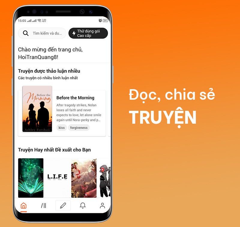 Wattpad - Nền tảng đọc truyện và sáng tác trực tuyến