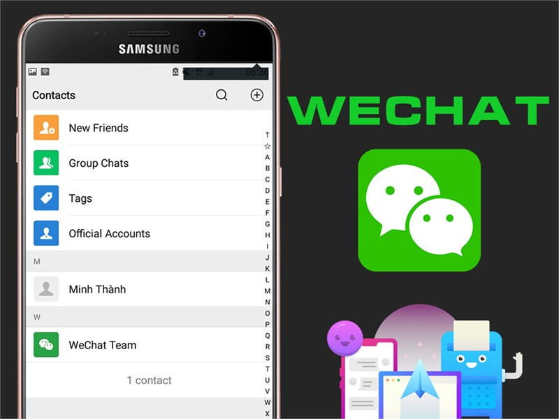 WeChat - Giao diện thân thiện và dễ sử dụng