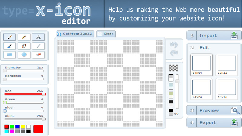 X-Icon Editor: Tạo và Chỉnh Sửa Icon