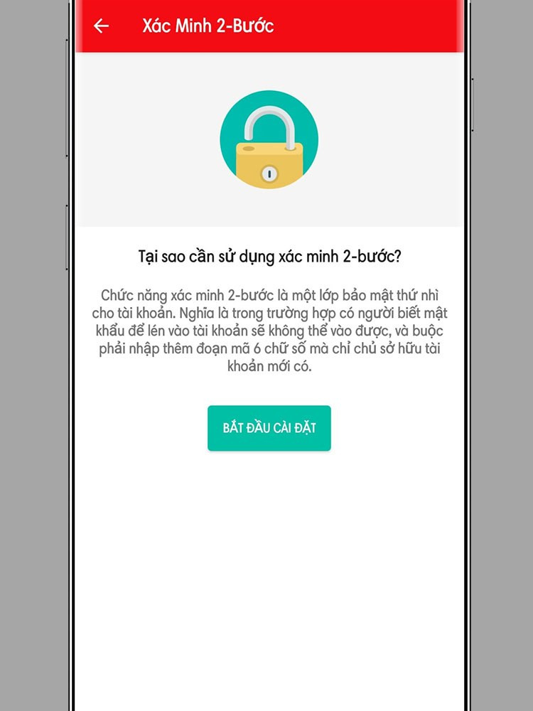 Xác minh 2 lớp, đảm bảo an toàn dữ liệu