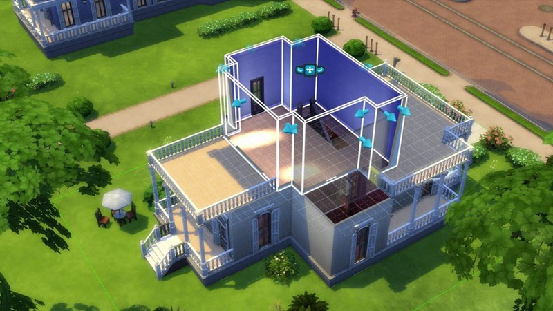 Xây nhà trong The Sims 4