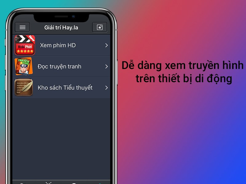 Xem truyền hình trên di động