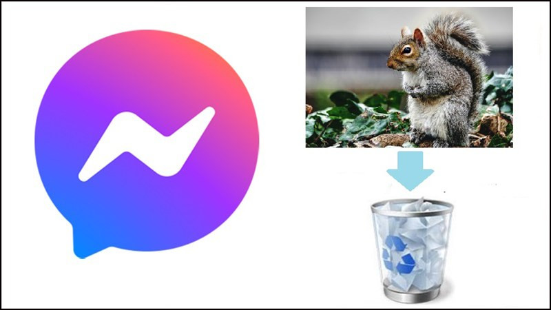 Xóa ảnh Messenger trên điện thoại