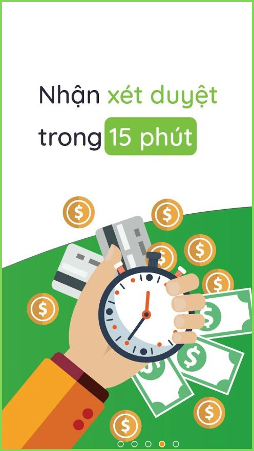 X&eacute;t duyệt trực tuyến chỉ trong v&ograve;ng 15 ph&uacute;t