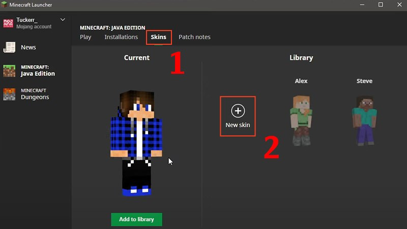 Hướng Dẫn Thay Đổi Skin Minecraft Độc Đáo và Sáng Tạo