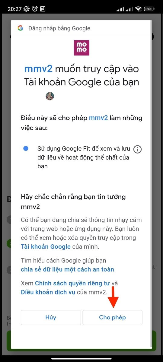 Hướng Dẫn Đồng Bộ Bước Chân trên MoMo Cực Kỳ Đơn Giản