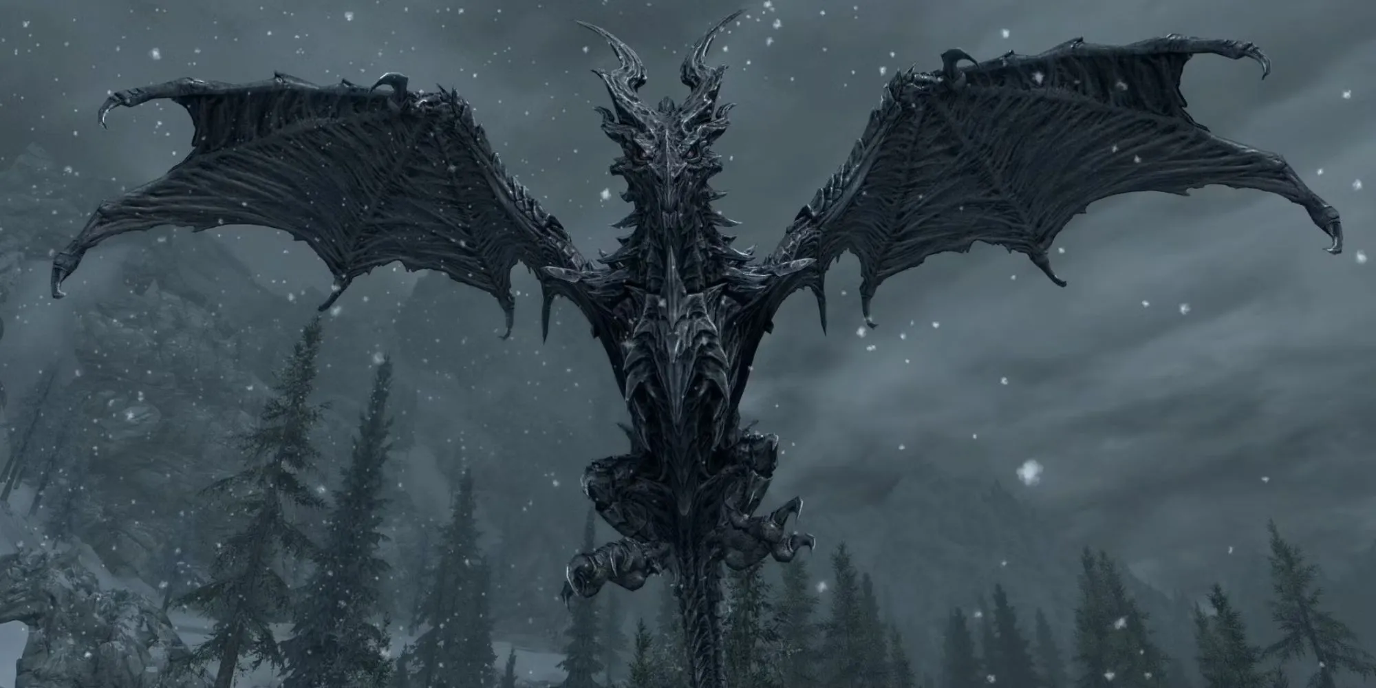 Alduin, Kẻ Fá Hủy Thế Giới, con rồng trùm cuối hùng vĩ trong The Elder Scrolls V: Skyrim
