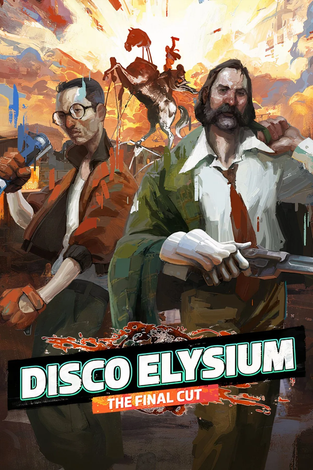 Ảnh bìa tổng hợp quảng bá Disco Elysium