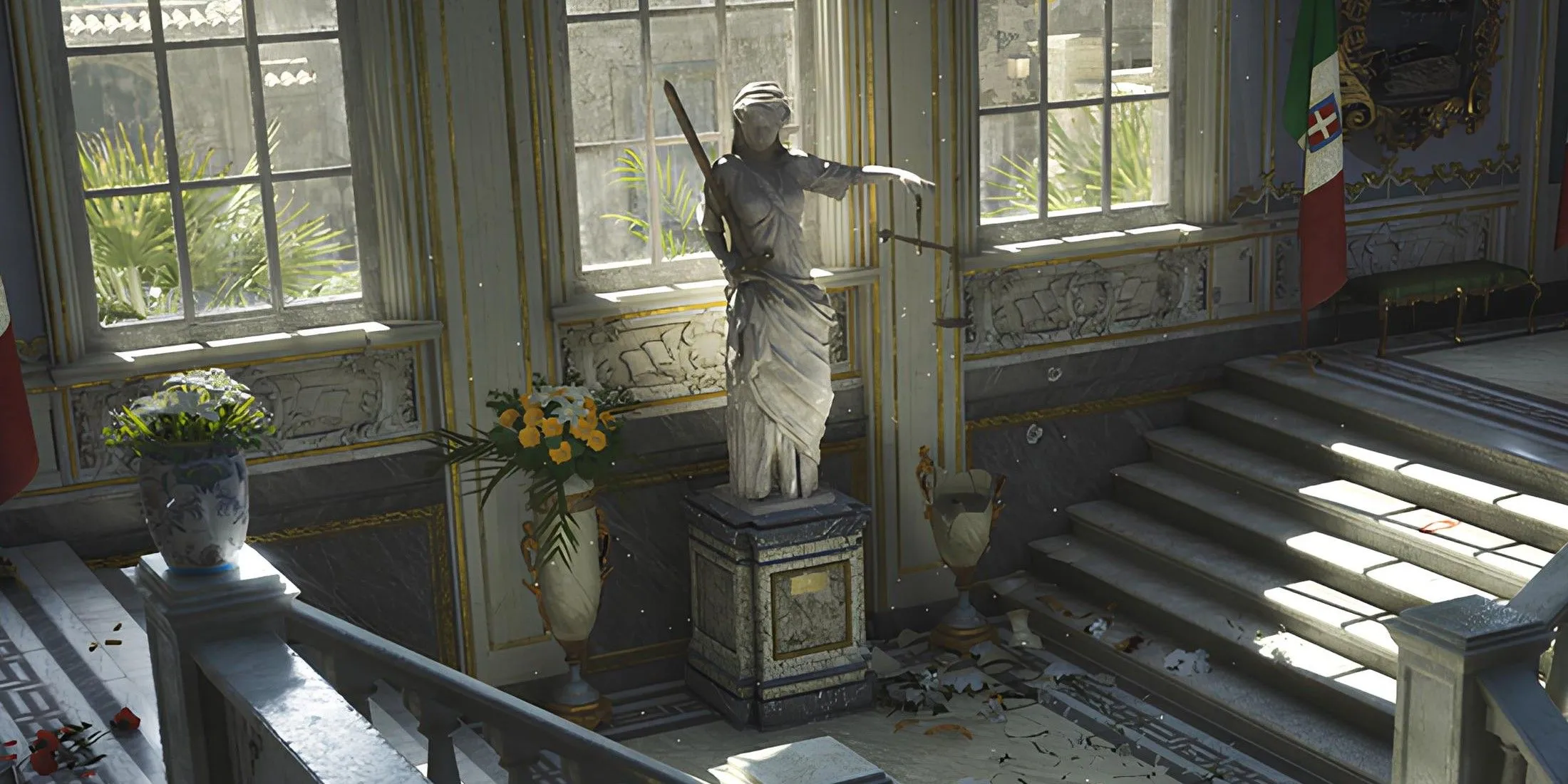 Ảnh chụp màn hình gameplay Mafia: The Old Country với đồ họa Unreal Engine 5