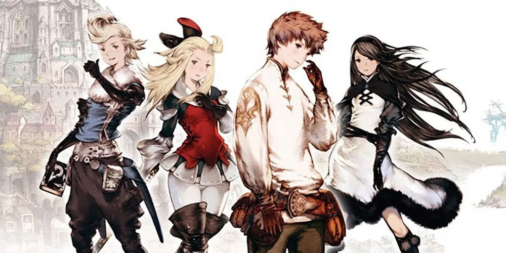 Ảnh nghệ thuật chính thức của game Bravely Default.