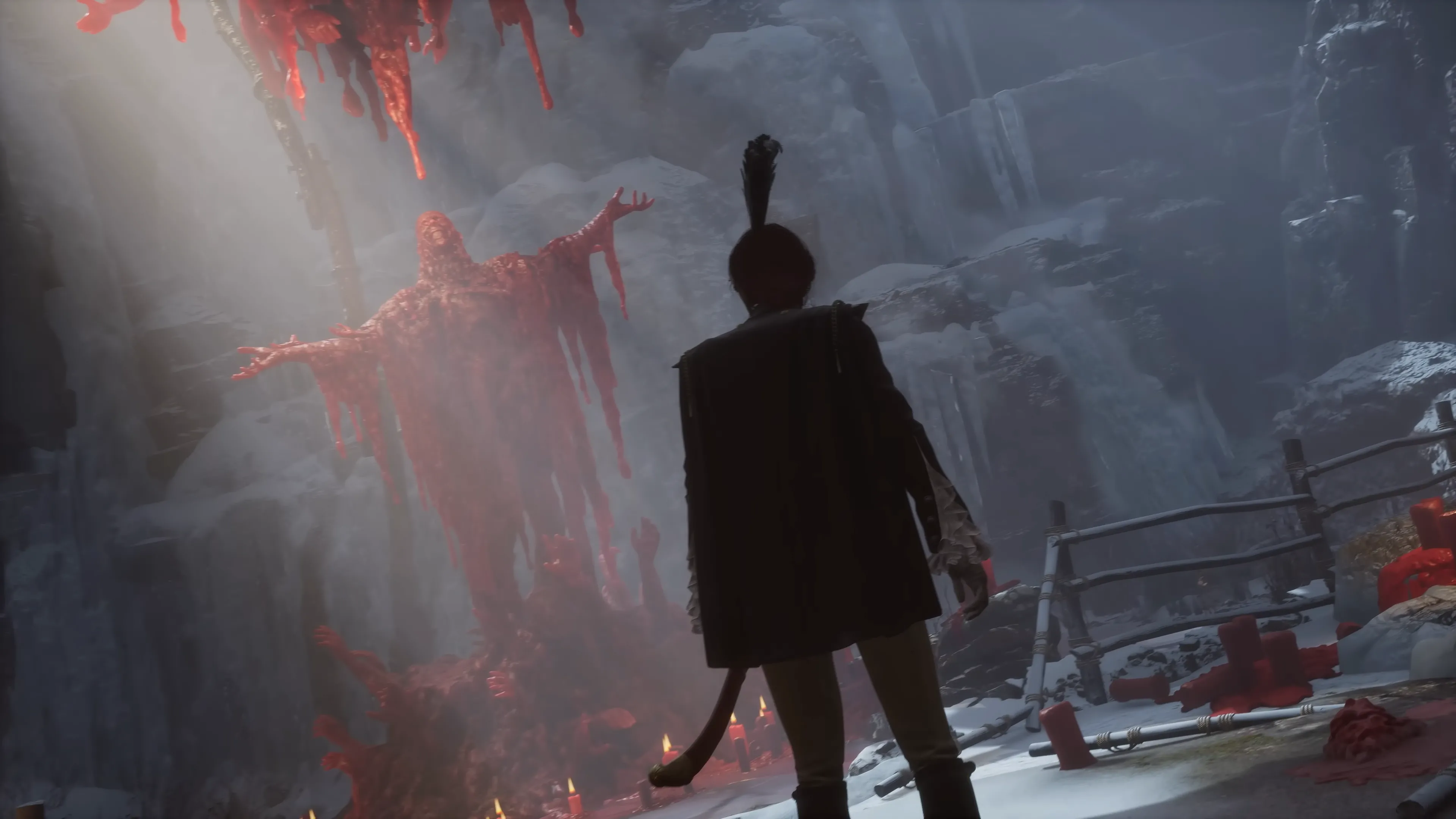 Ảnh P nhìn ra khung cảnh đổ nát trong trailer Lies of P Overture DLC, báo hiệu nội dung cốt truyện sâu sắc