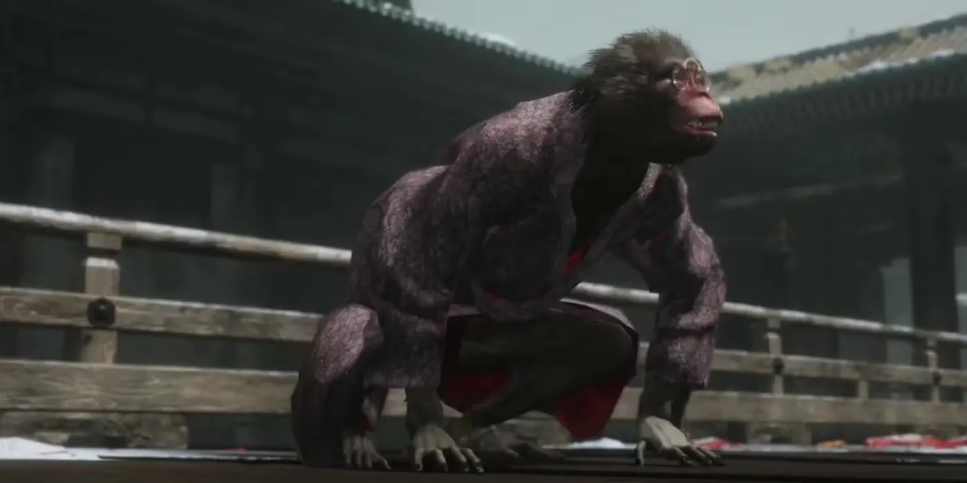 Bốn con Folding Screen Monkeys tượng trưng cho các giác quan trong Sekiro Shadows Die Twice