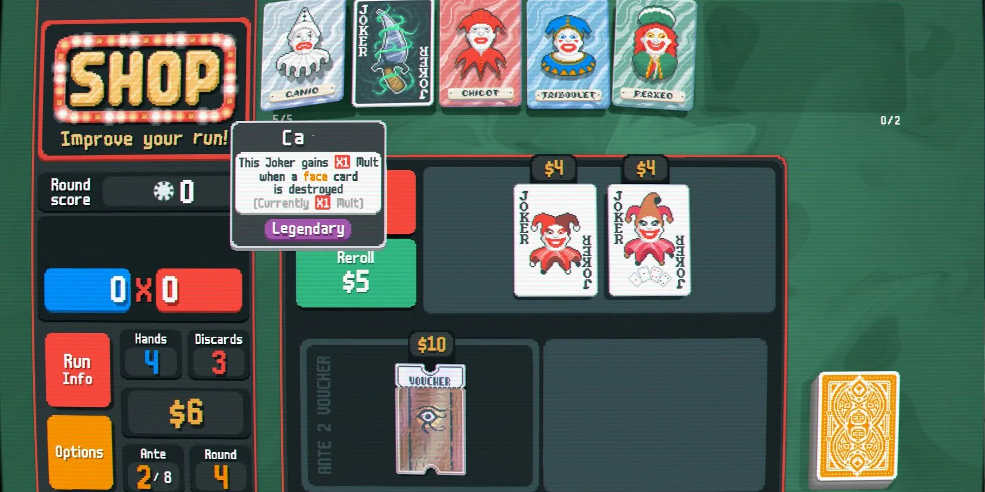 Bốn Joker Legendary từ Seed ALEEB trong Balatro