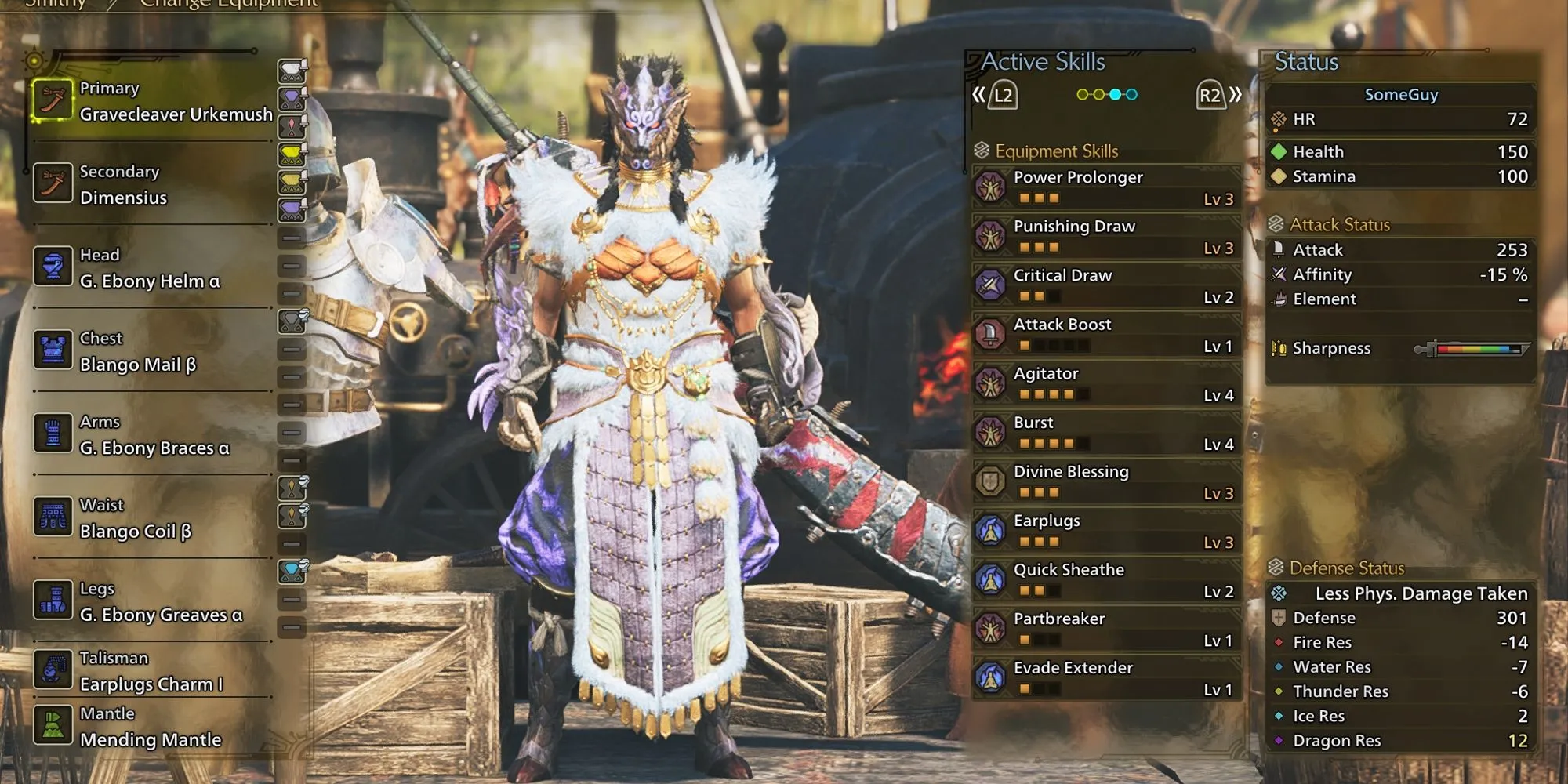 Build Long Sword giai đoạn High Rank trong Monster Hunter Wilds