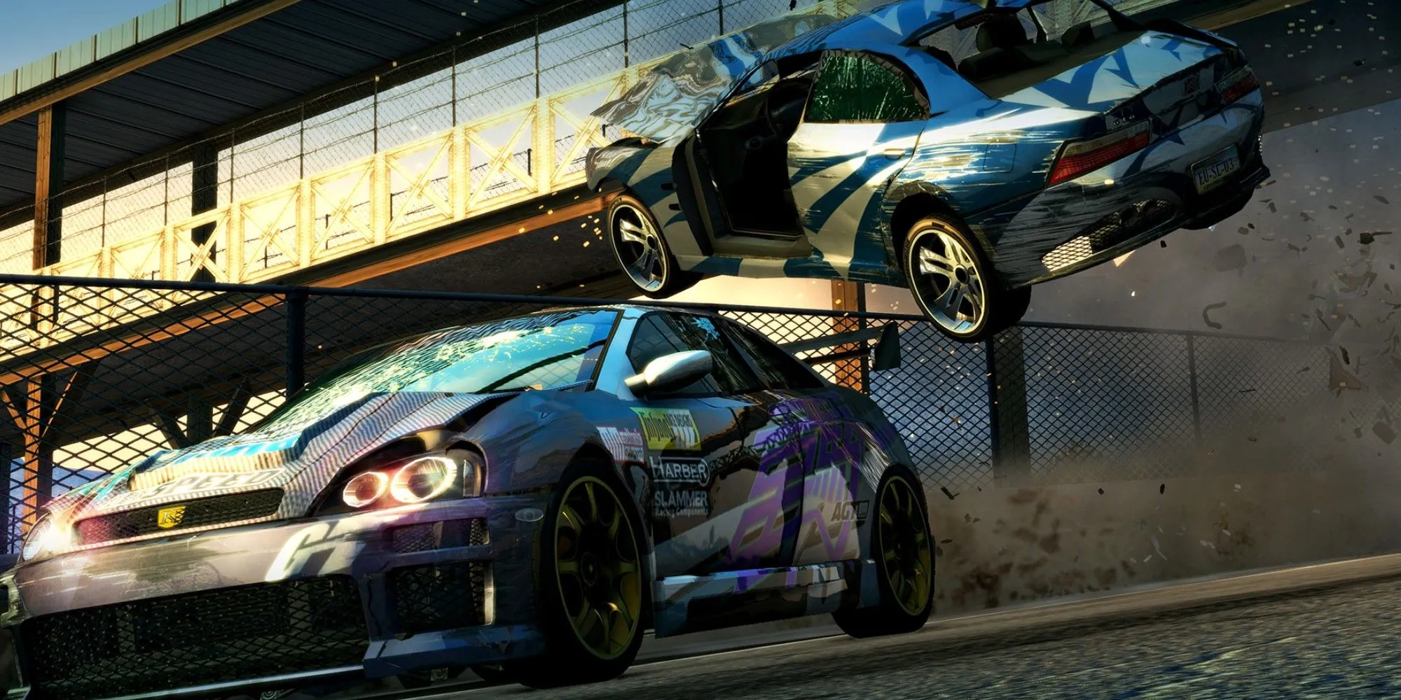 Burnout Paradise Remastered với cảnh xe đua tốc độ cao trong thành phố