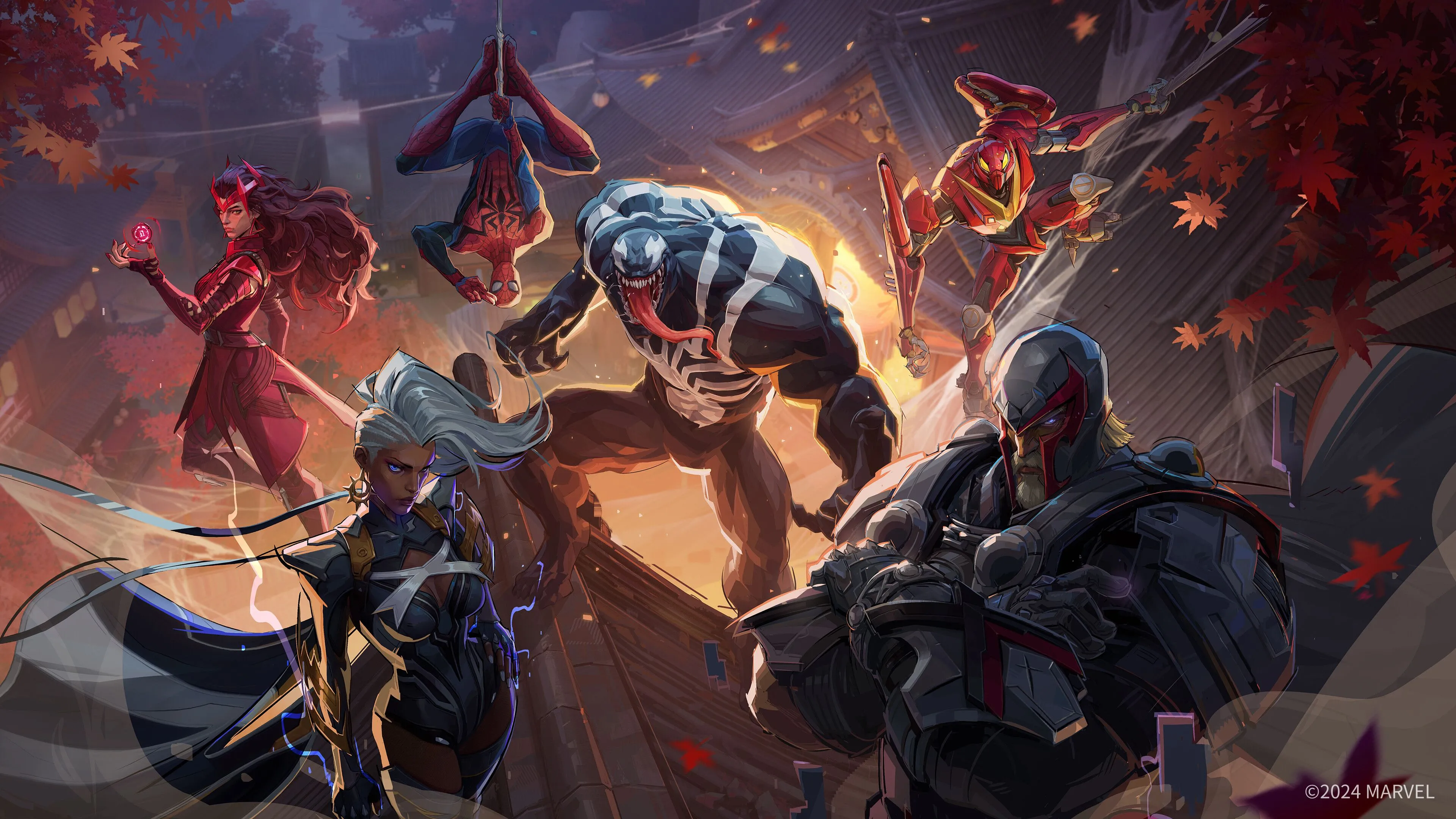 Các Anh Hùng Marvel trong Marvel Rivals chuẩn bị giao chiến