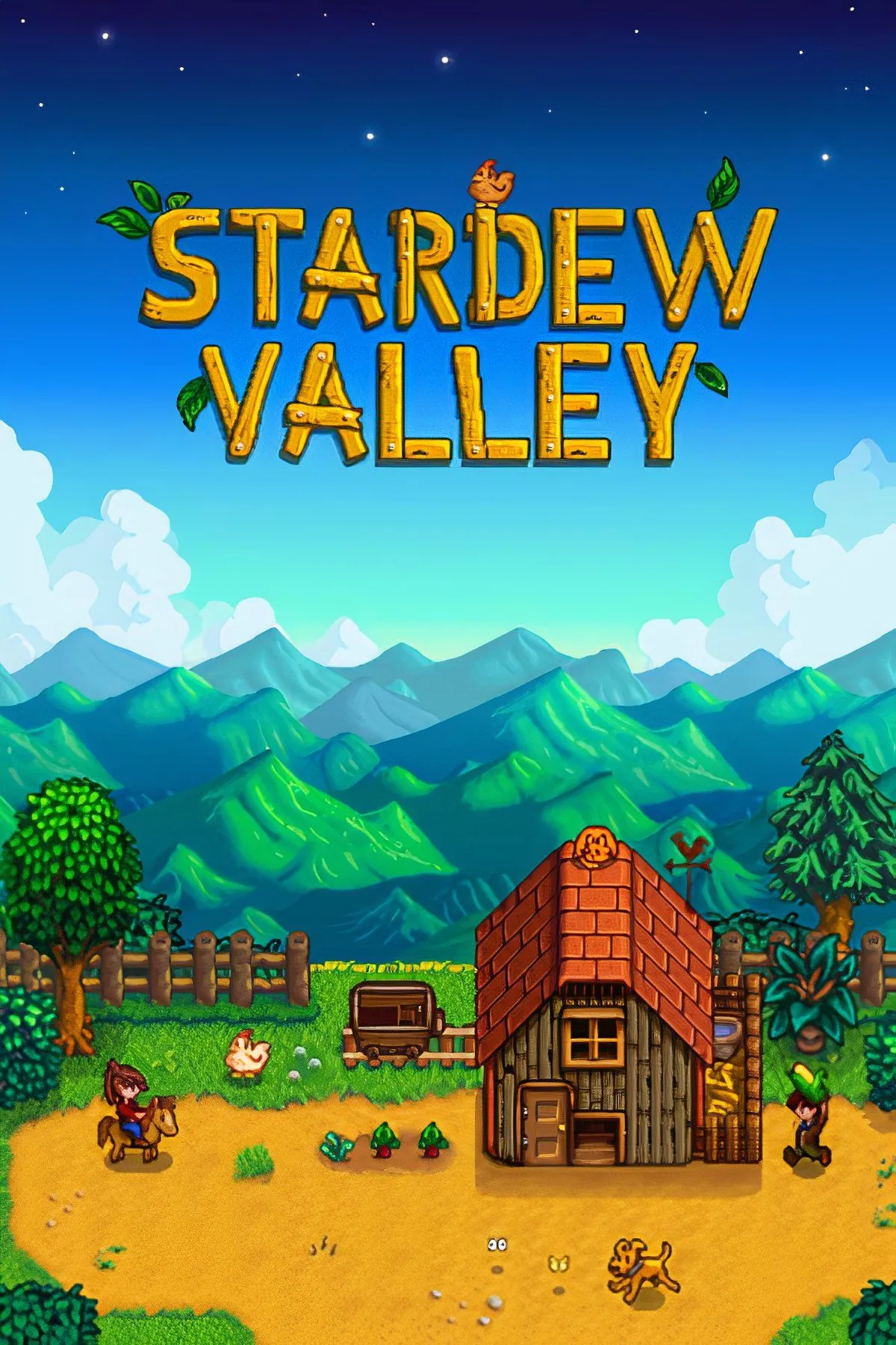 Các hình ảnh tổng hợp về Stardew Valley và các vật phẩm trong game