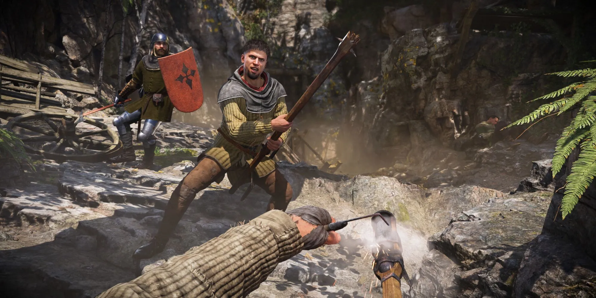 Cảnh chiến đấu trong Kingdom Come Deliverance 2