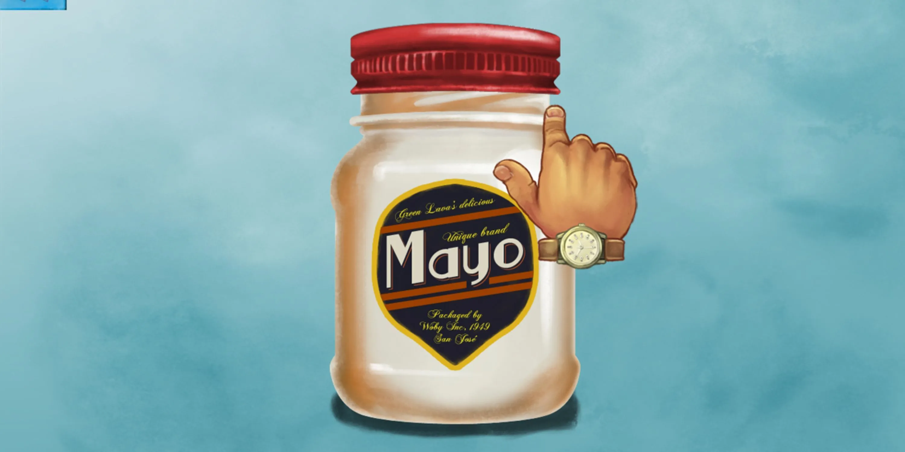Chạm vào hũ mayo trong My Name Is Mayo