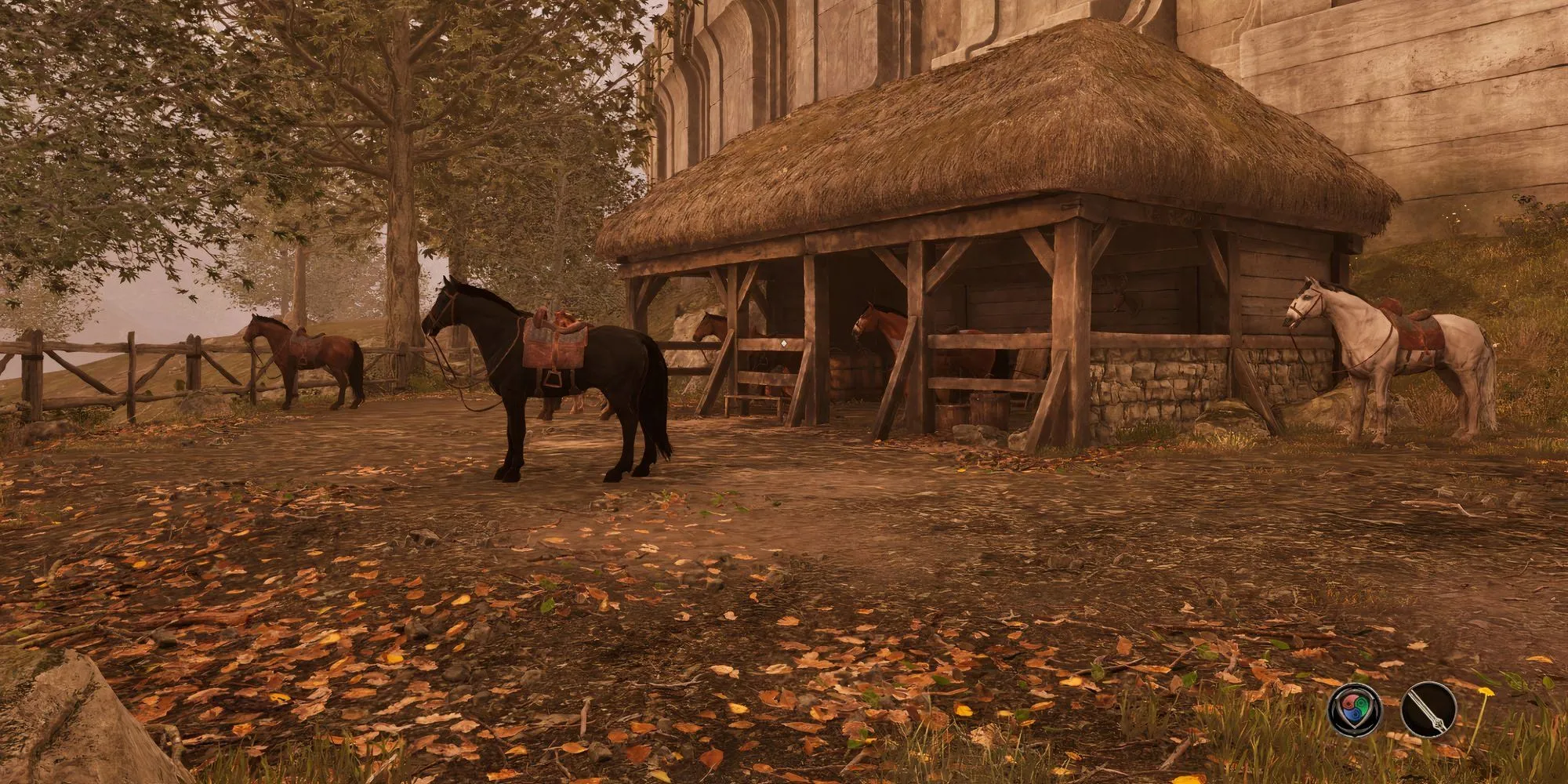Chuồng ngựa Chestnut Handy Stables trong Oblivion Remastered