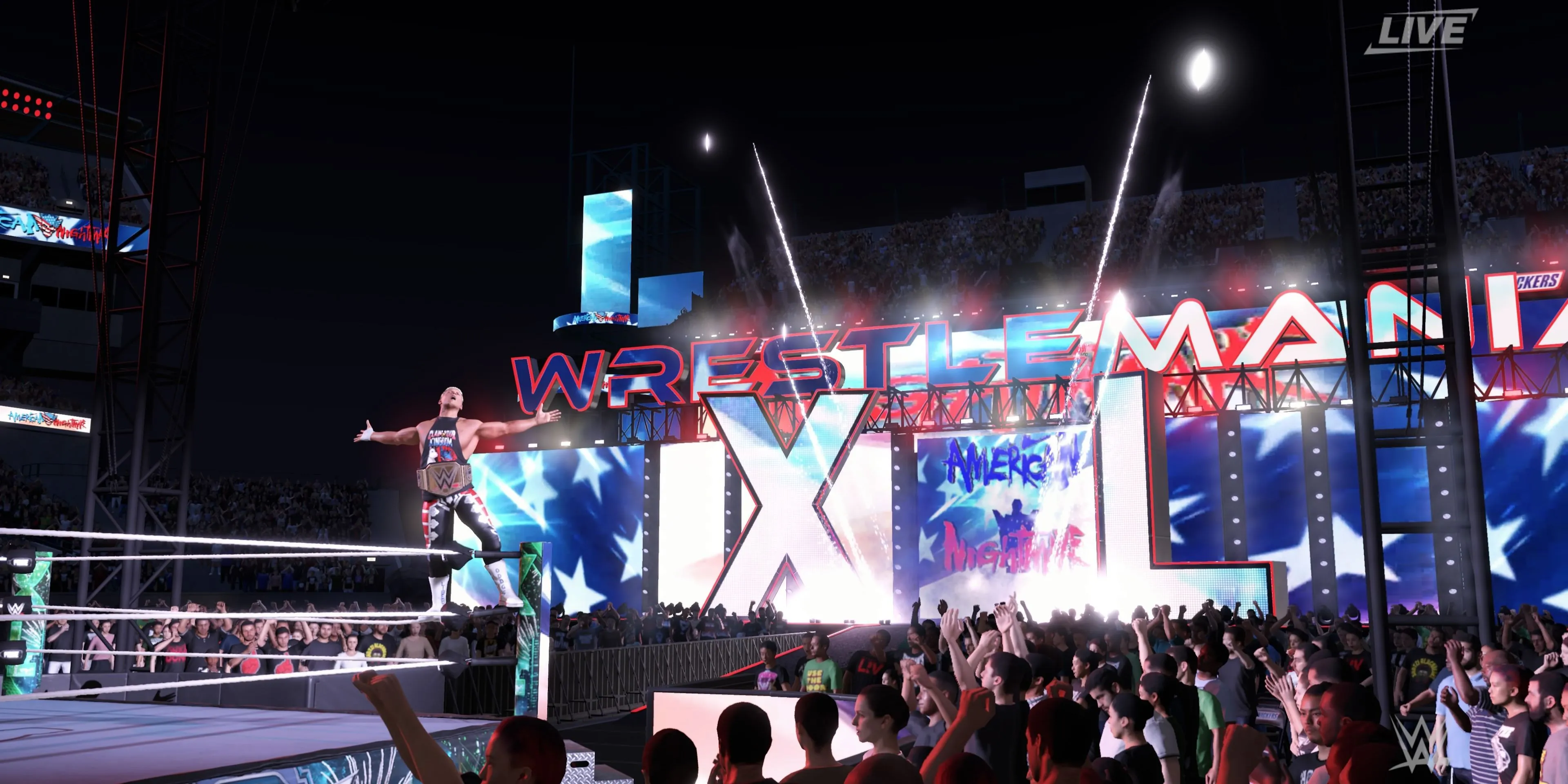 Cody Rhodes với màn ra mắt hoành tráng trong WWE 2K25