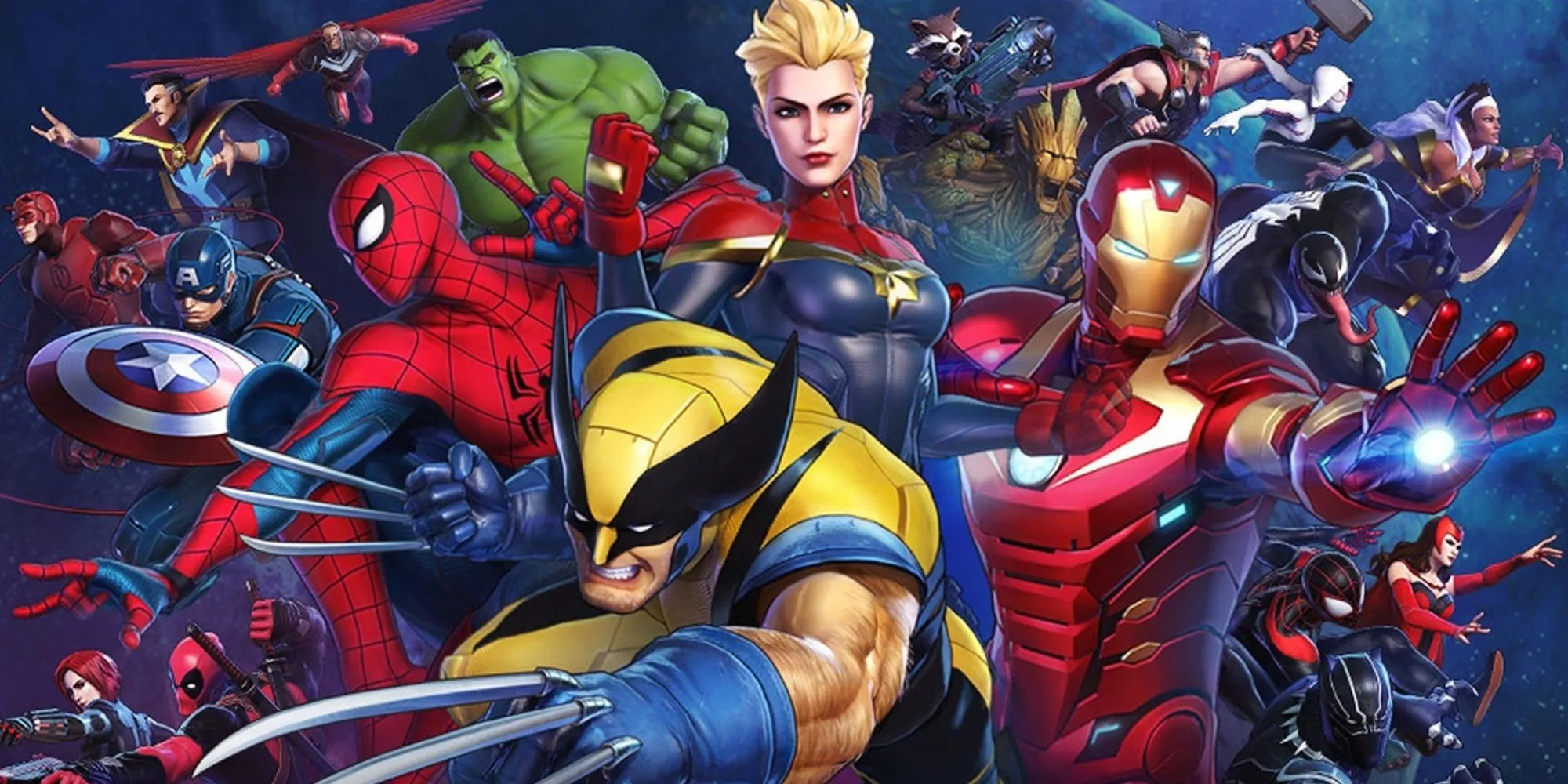 Dàn siêu anh hùng Marvel Ultimate Alliance 3 chiến đấu cùng nhau
