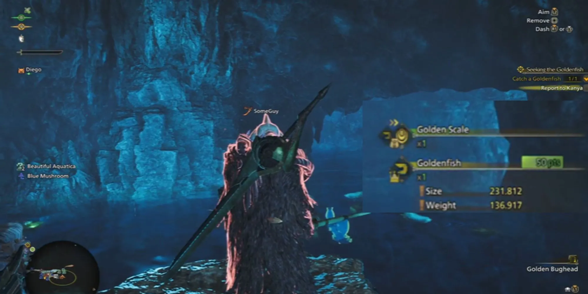 Điểm Guild kiếm được từ câu cá trong Monster Hunter Wilds