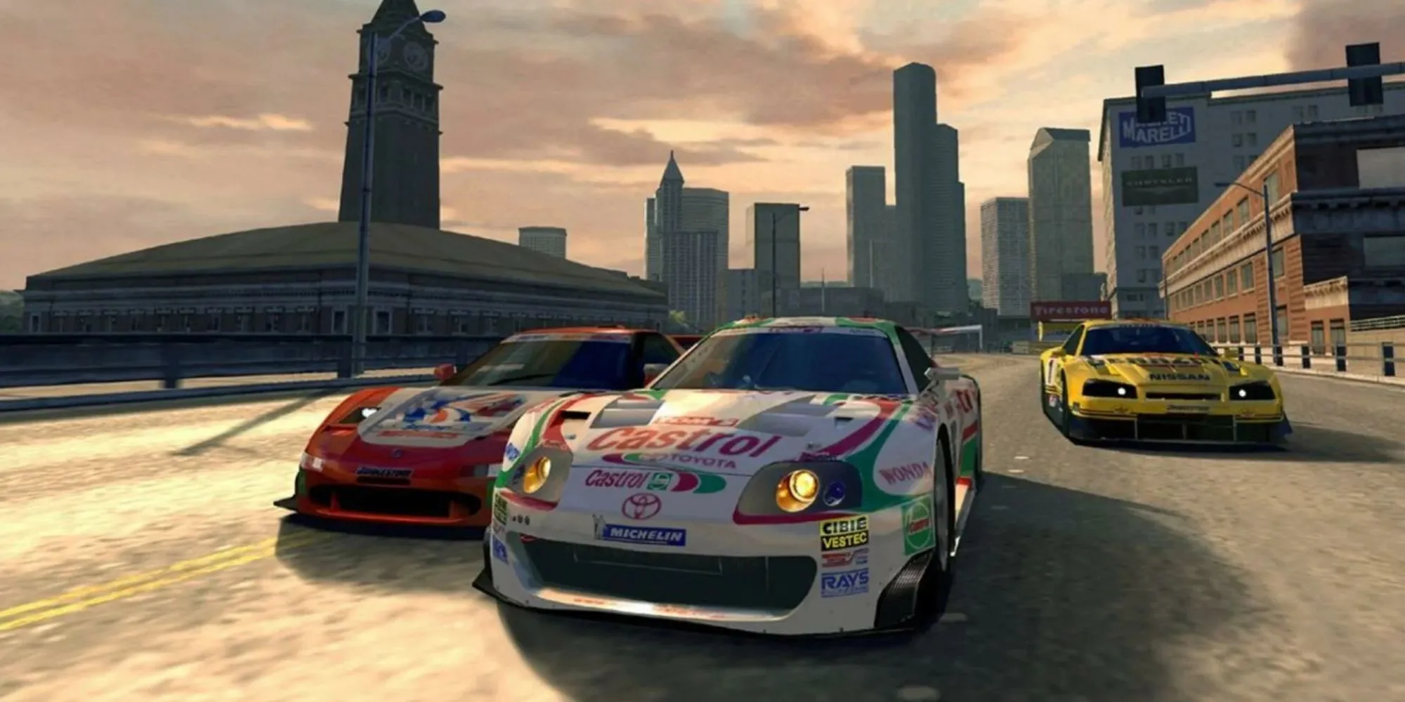 Đua xe trong Gran Turismo 4 với đồ họa chi tiết