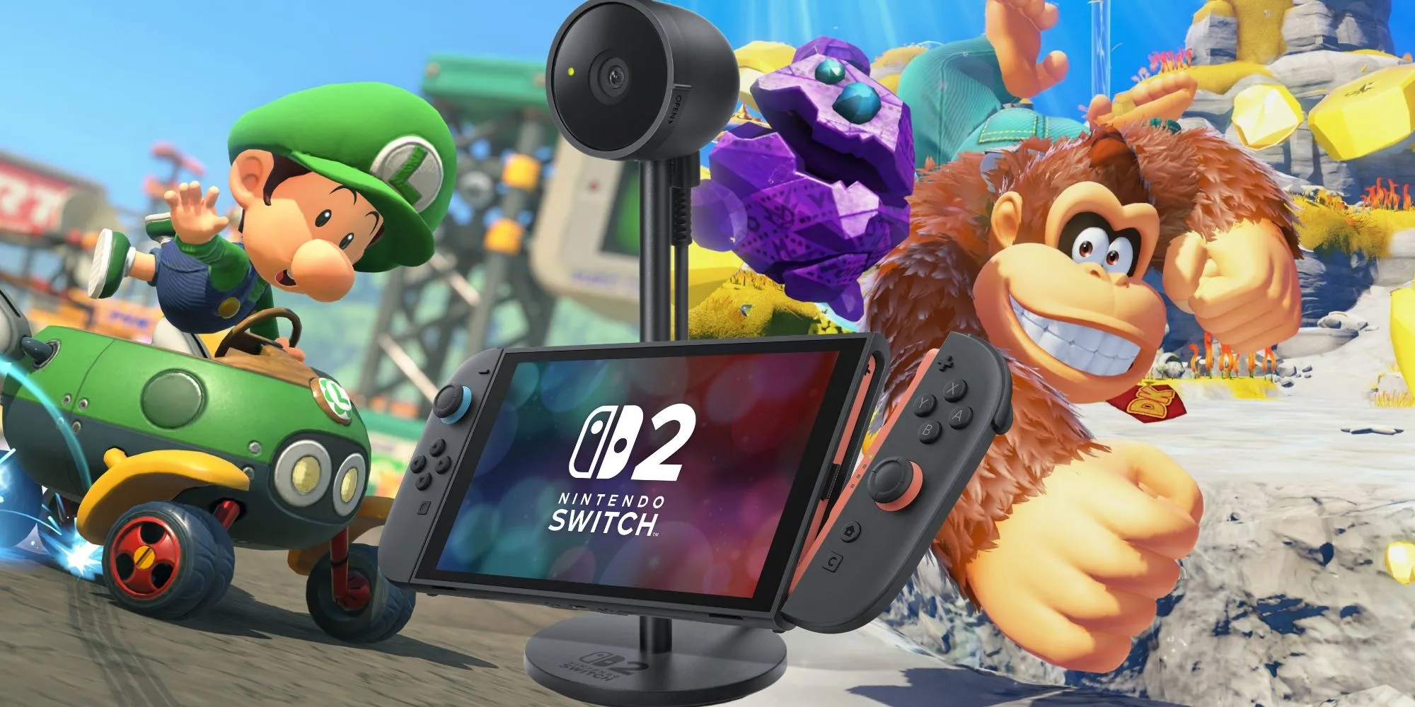 Game thủ trải nghiệm máy chơi game Nintendo Switch 2