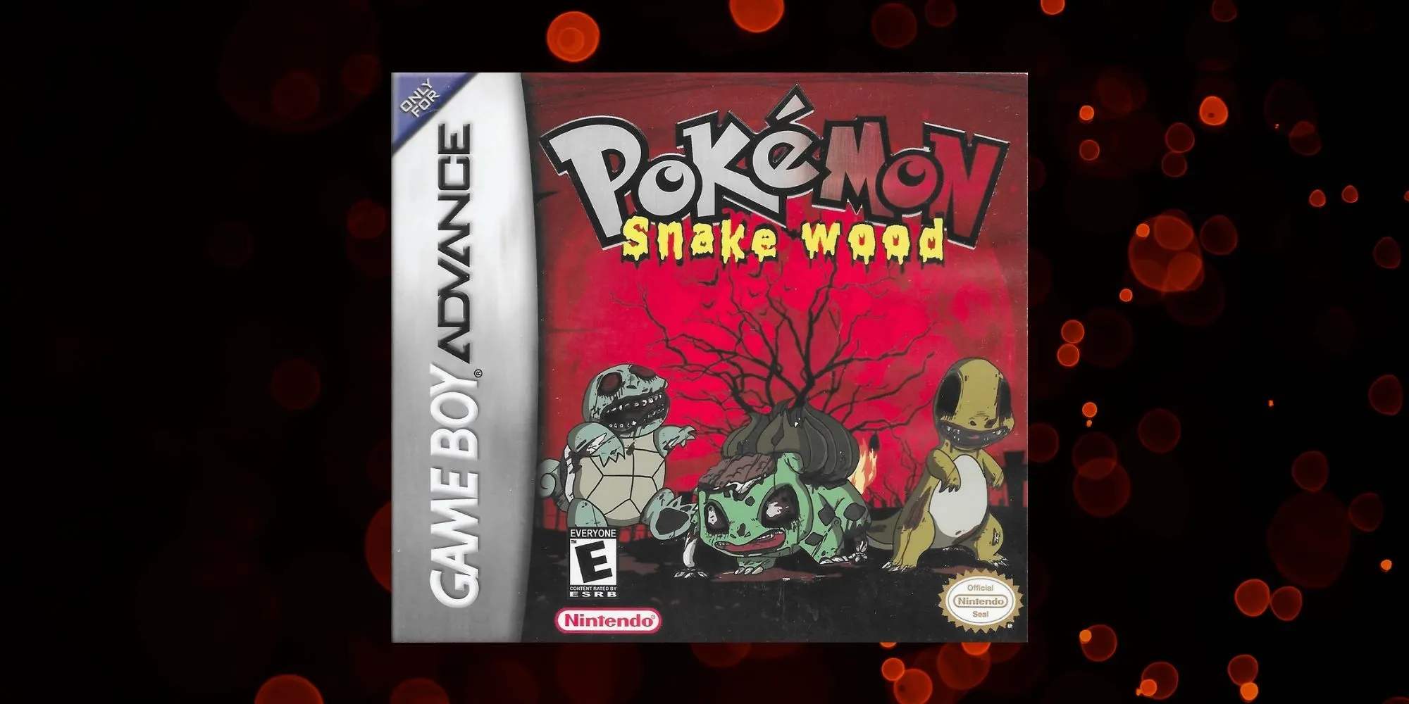 Gameplay Pokémon Snakewood với nhân vật chính đối đầu Fakemon zombie trong bối cảnh kinh dị