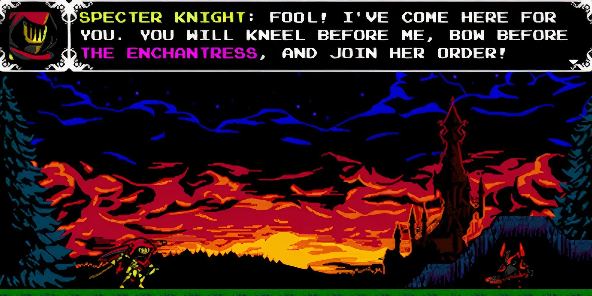 Gameplay retro tuyệt đẹp của Specter Knight trong Shovel Knight: Specter of Torment