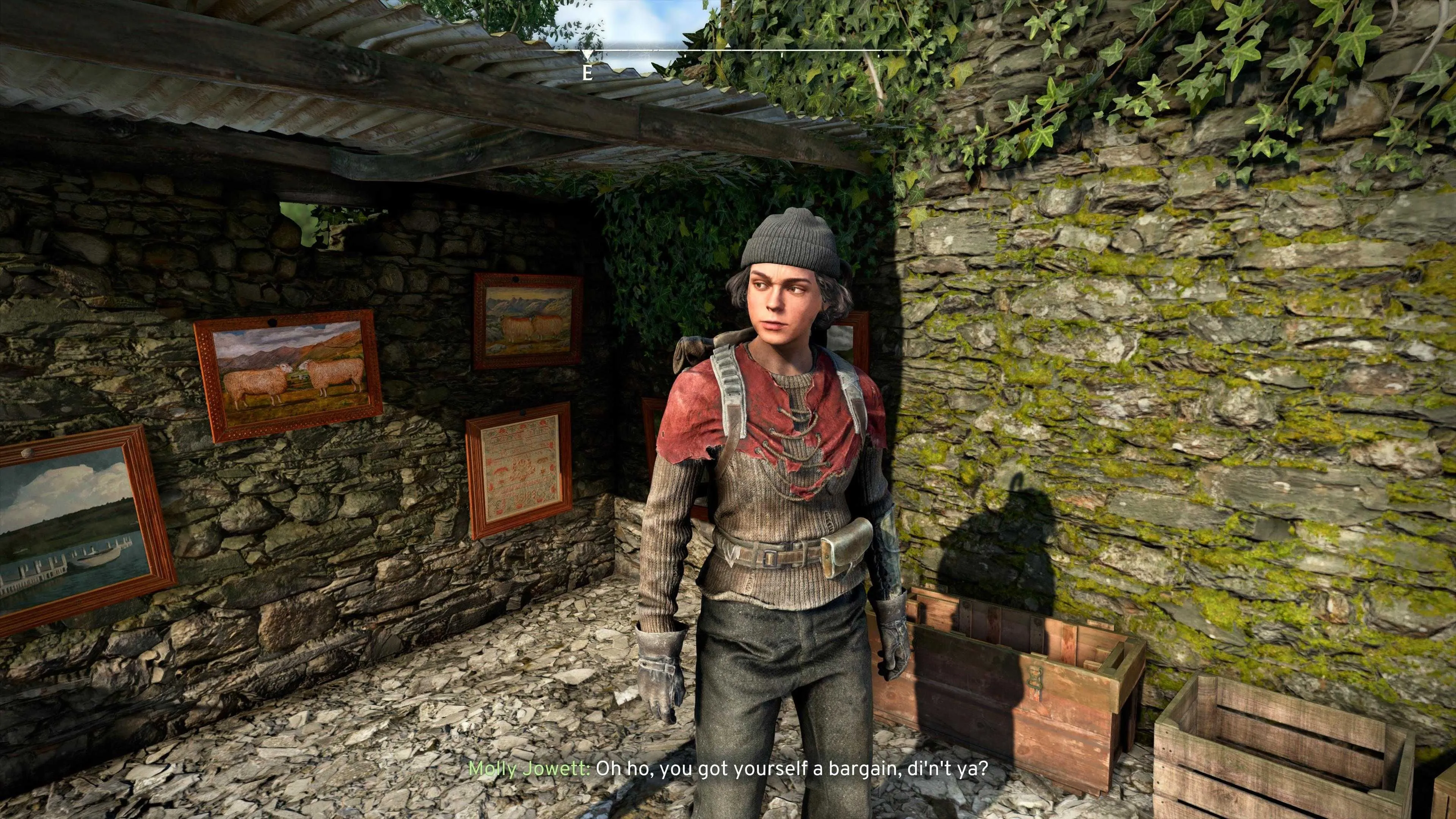 Gặp gỡ Molly the Tinker - NPC giao dịch vật phẩm quan trọng trong Atomfall.