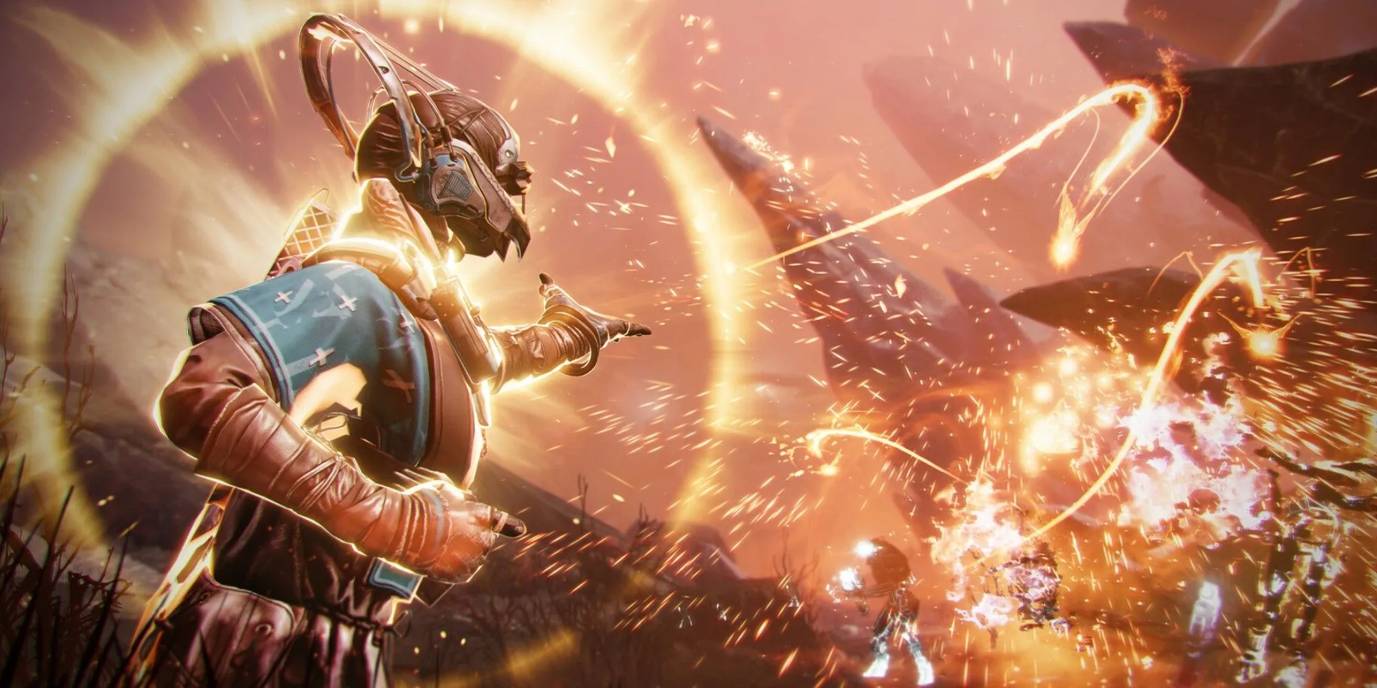 Guardian sử dụng sức mạnh ánh sáng trong Destiny 2 The Final Shape chống lại kẻ thù