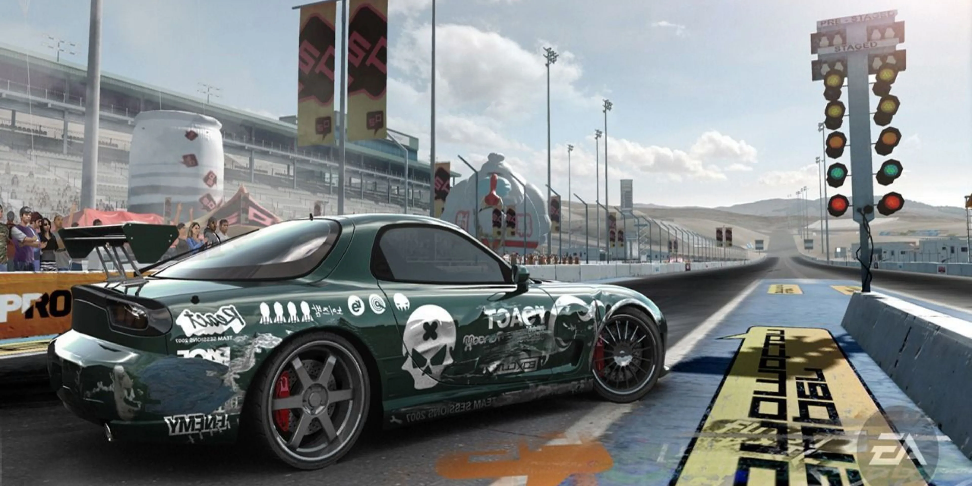 Hình ảnh artwork chính thức của Need for Speed ProStreet