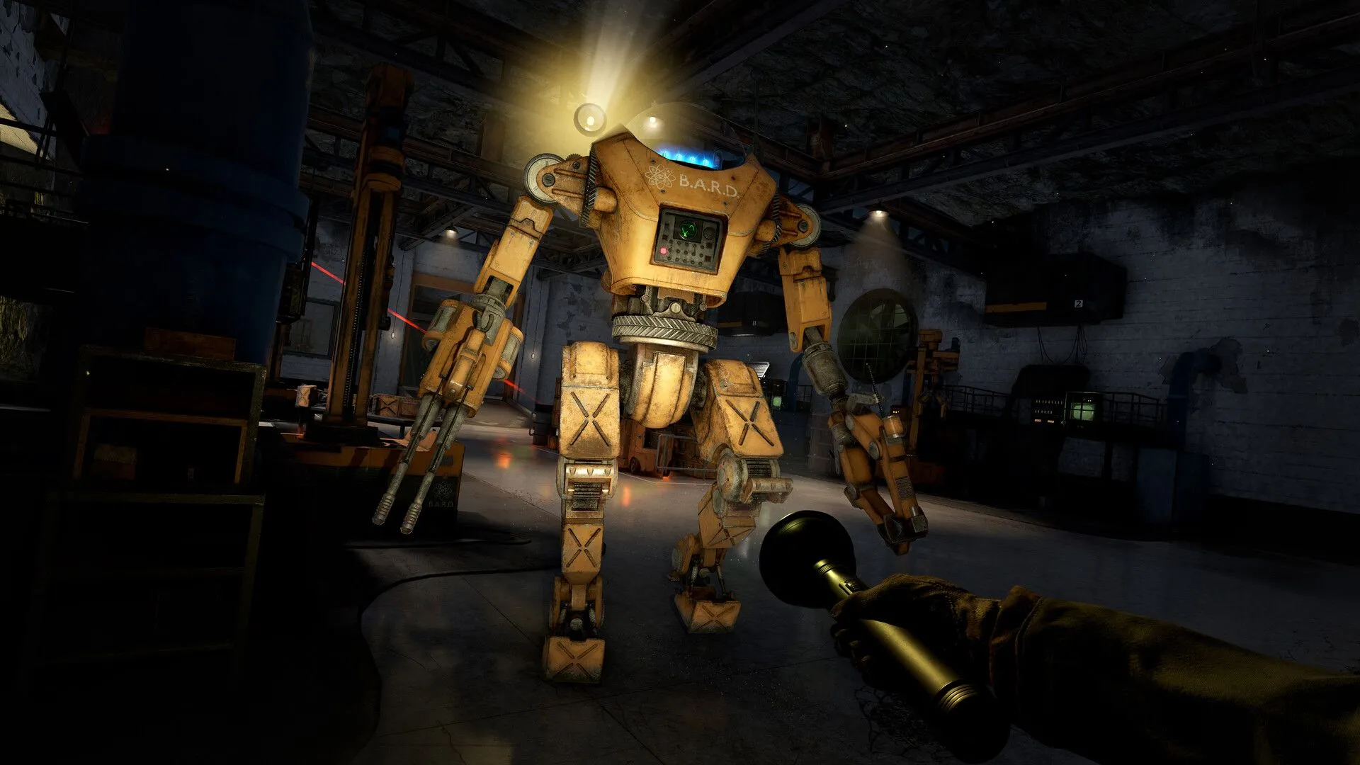 Hình ảnh gameplay Atomfall với nhân vật khám phá khu vực đổ nát